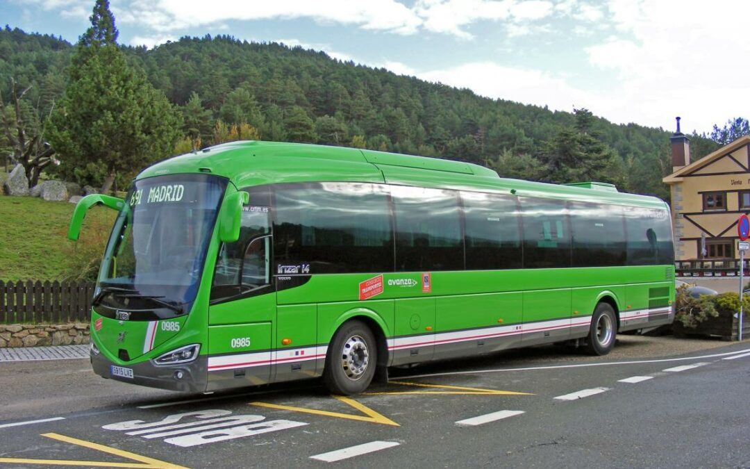 El uso de los autobuses interurbanos del crtm crece un 10 en 2024