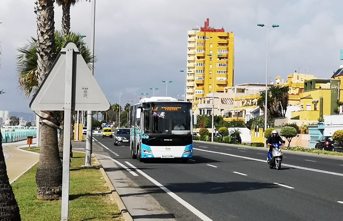 El autobus urbano de la linea registra 48500 viajeros en enero