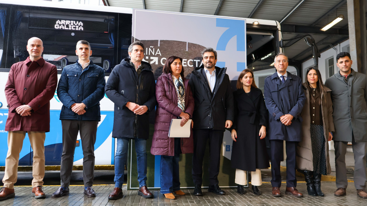 Arriva presenta su nueva flota de la primera linea conecta de galicia