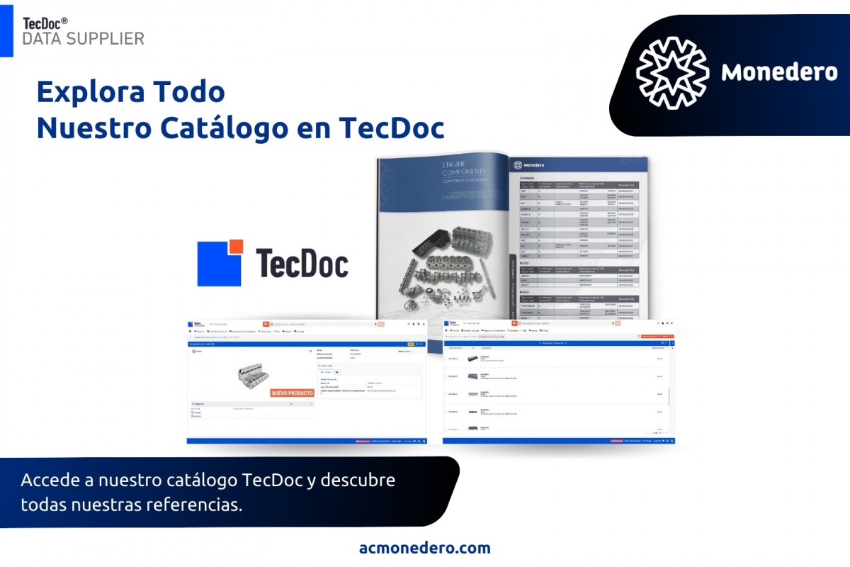 Ac monedero integra su catalogo en tecdoc