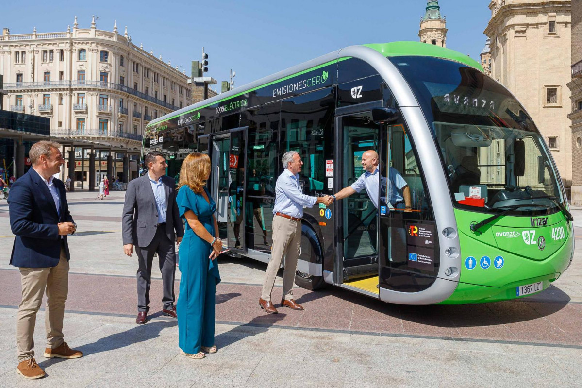 Zaragoza presenta el diseno de la futura red de autobus urbano