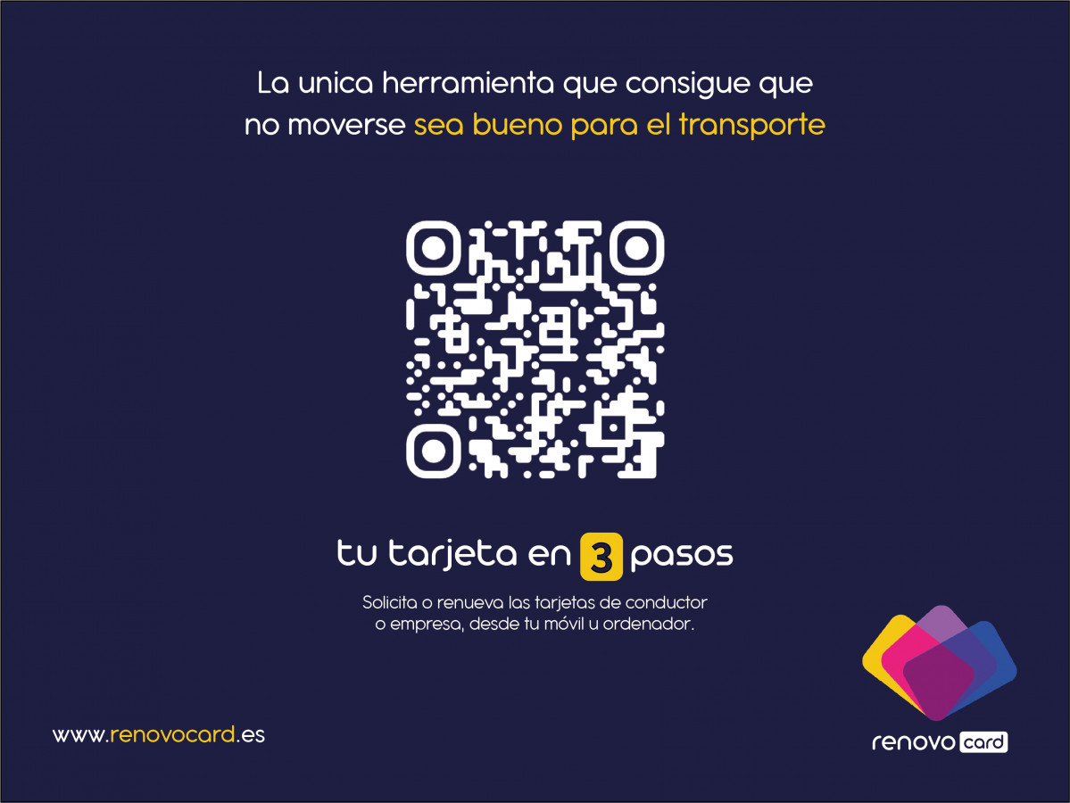 Ya es posible renovar las tarjetas de tacografo desde el movil