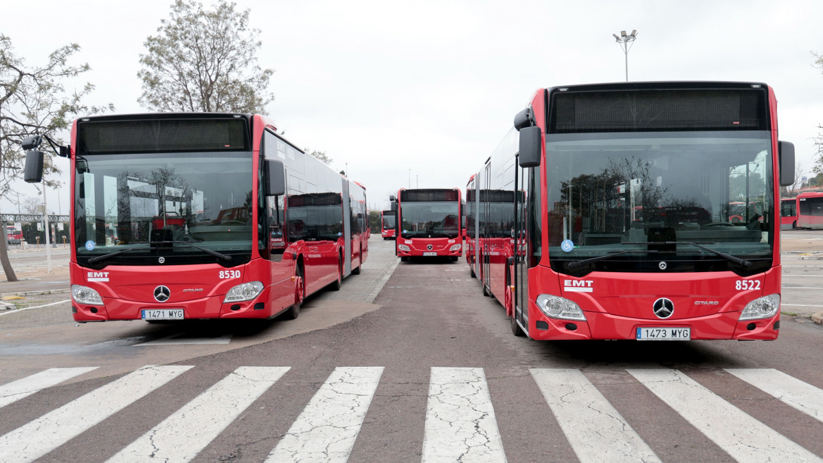 La emt de valencia incorpora los primeros 20 autobuses de los 218 previstos