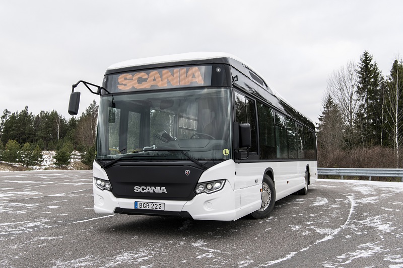 Un autobús del modelo Citywide LF de Scania.